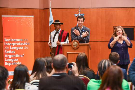 Tecnicatura en Interpretación de Lengua de Señas, un modelo único en el país